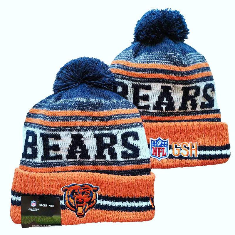 Football Baseball Hockey Basketball Teams Knit Beanie Winter Warm Hat Sports Fans
