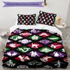 Dead by Daylight 3pcs Bedding Set Duvet Cover Closure Includes 1 Duvet Cover & 2 Pillowcases for All Seasons Bedroom Home Dorm Decor