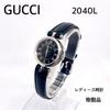 Б/У GUCCI Gucci 2040L Женские Часы Новый Ремешок Внешне Рабочие Черные