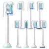 Модные сменные насадки-щетки для электрических зубных щеток Philips Sonicare Совместимые насадки для удаления налета Домашнее использование 8 шт. - Удаление,