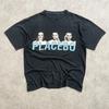 Винтажная черная хлопковая футболка Placebo Band Унисекс Концертная S-5XL SN575 Унисекс Футболка