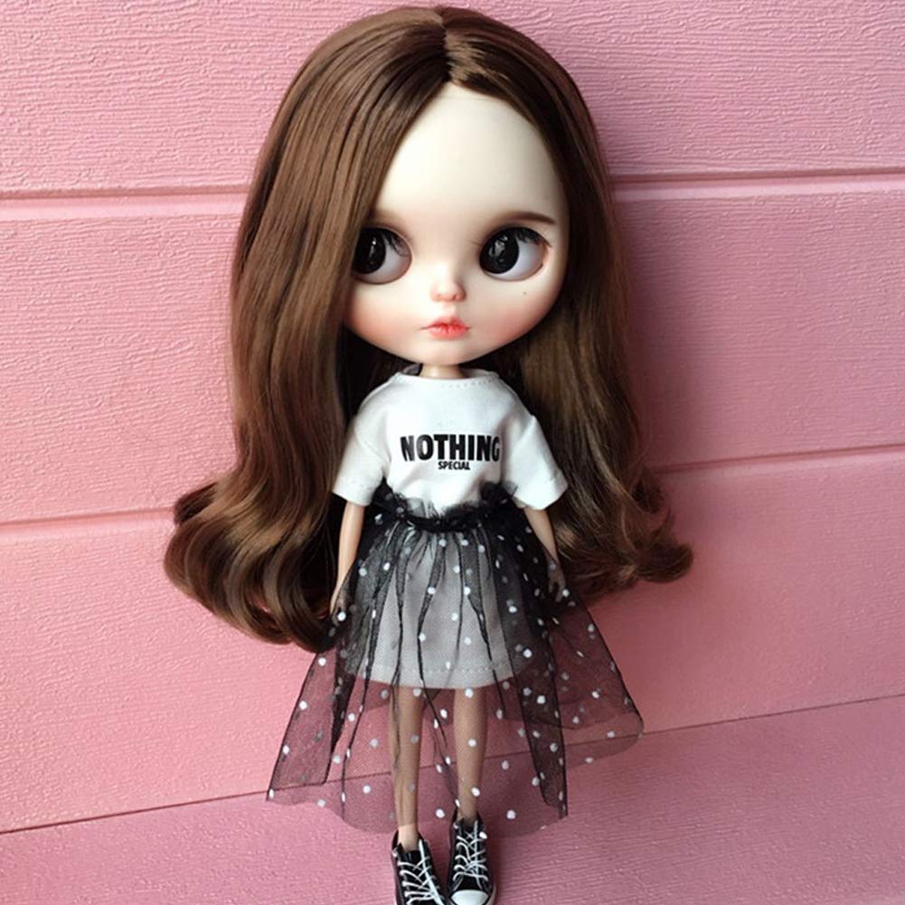 Костюм rakulifey Blythe для куклы, одежда, рубашка, юбка, комплект 1/6, 24 шт. + 2 шт.