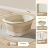 Складное ведро для ножной ванны бытовое портативное утолщенное для ножной ванны до икр с изоляцией ведро для ножной ванны