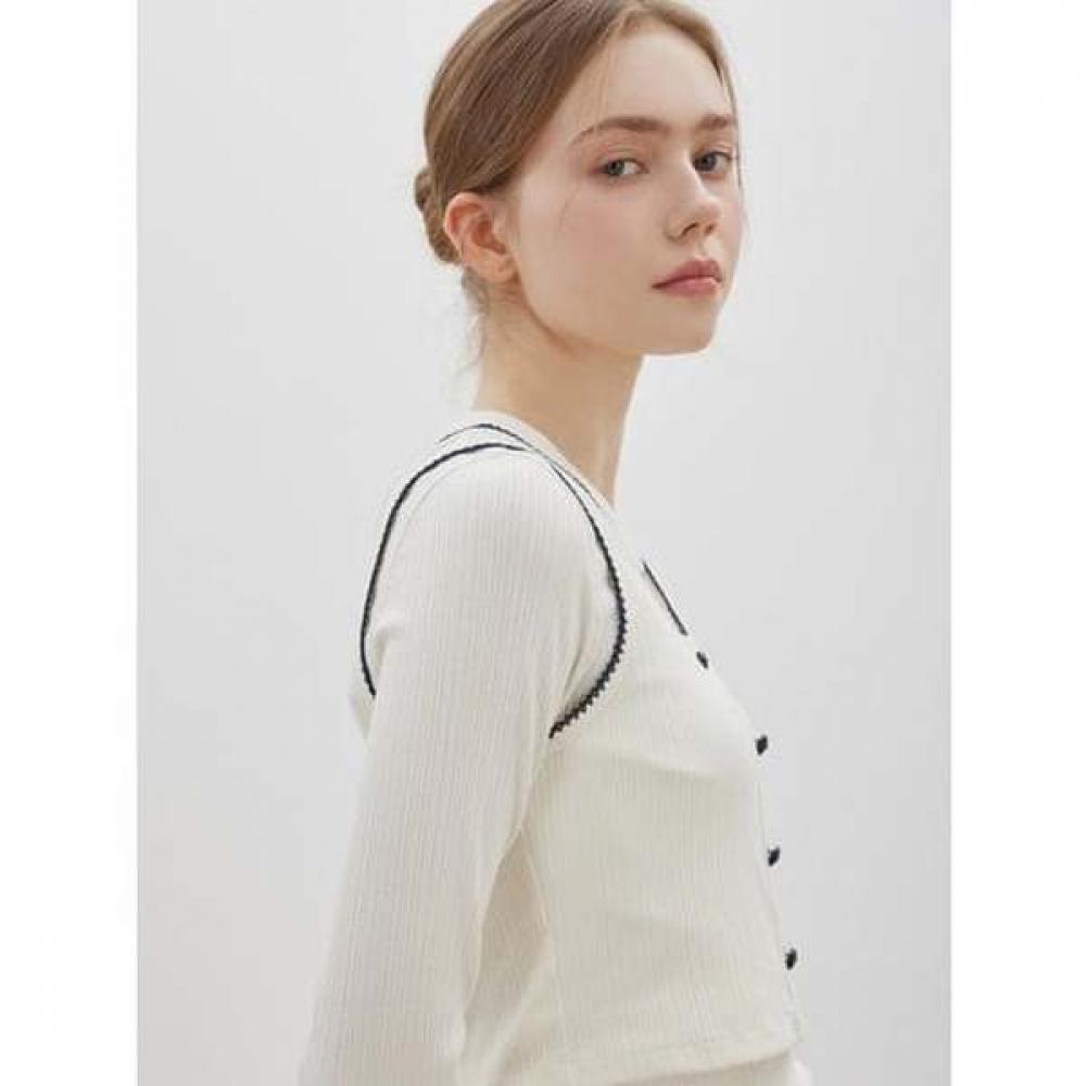 Cc CollecT Two Way Layered T shirT  C261psm021 