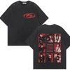 ATEEZ  World Tour in Your Fantasy Graphic T Shirt Harajuku Kpop Vintage Washed Tshirt Unisex Fashion Casual Cotton Tshirts