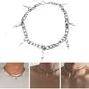 Chain Necklace Pendant Chain Electroplating Anti-Rust All Match Dress Up Unisex Simple Chain Necklace