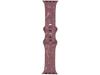 New GlacierX Silicone Wild Bloom Purple Sand Smartwatch Strap for Apple Watch 38/40/41mm Purple Pink
