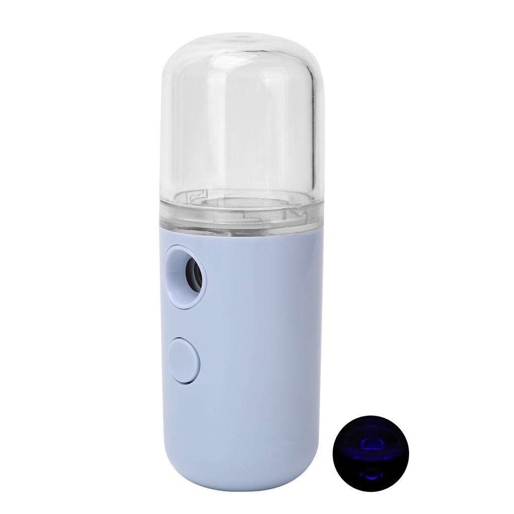 Ручной распылитель для лица с функцией увлажнения, перезаряжаемый, увлажняющий, увлажнитель для лица, спрей, светло-фиолетовый