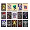 Skull Metal Poster Iron Painting Retro Tin Signs Tattoo Parlors Shop Decor Party Vintage Wall Plaques 20 X 30 Cm