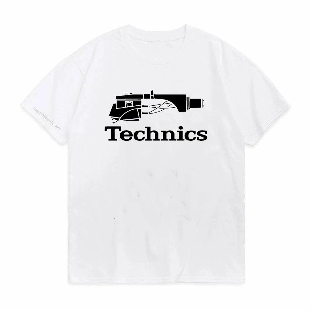 Technics Logo Dj 1200 Turntable Music женский топ модные футболки унисекс хлопковые топы футболка модная летняя футболка с коротким рукавом