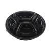Cexuan 4-Compartment Round Disposable Lunch Box