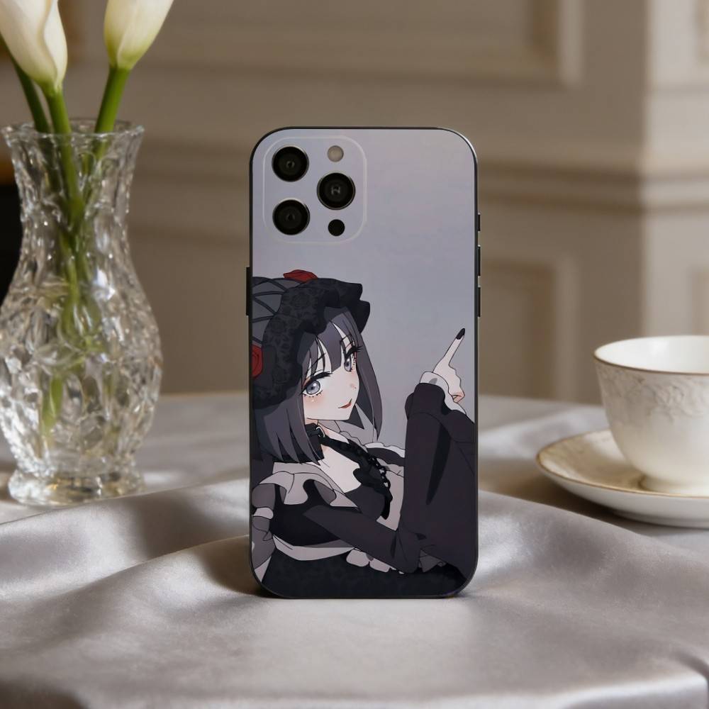 Чехол для телефона S-Shizuku K-Kuroe M-Marin Kitagawa Для iPhone 17pro, 16,15,14,13,12,11 X XR Plus, Другие Мягкий Черный Чехол