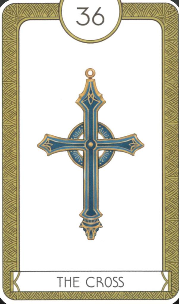 Карты Ленорман от Шигена Ёрая 38 Включает мешочек (классическая) Карты, [Аутентичные]