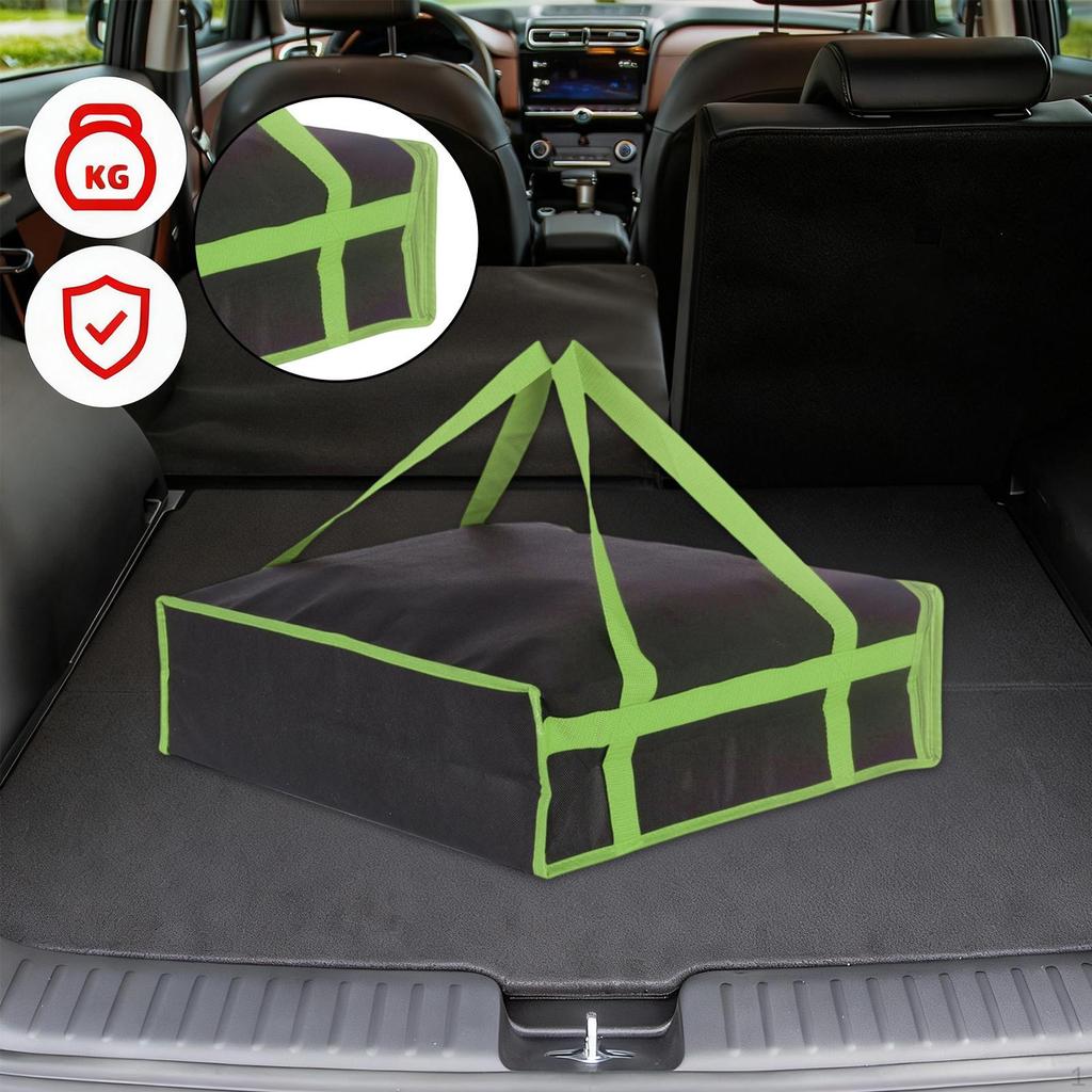 Delivery Pizza Insulation Bag Cold Food Storage Large Capacity Reinforced Carry Handle for