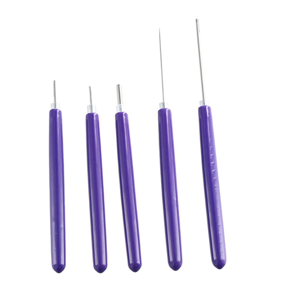 12 шт. Инструменты для квиллинга из бумаги разных размеров Квиллинг с прорезью Ручка для квиллинга из бумаги Бумажное искусство