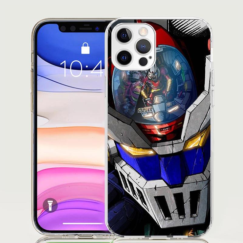 Чехол для телефона Manga Mazinger Z Anime для iphone 17 Air 16 15 14 13 Mini 12 11 Pro Max 16E 7 Plus 8 + SE 2020 Тренд Funda 16 1