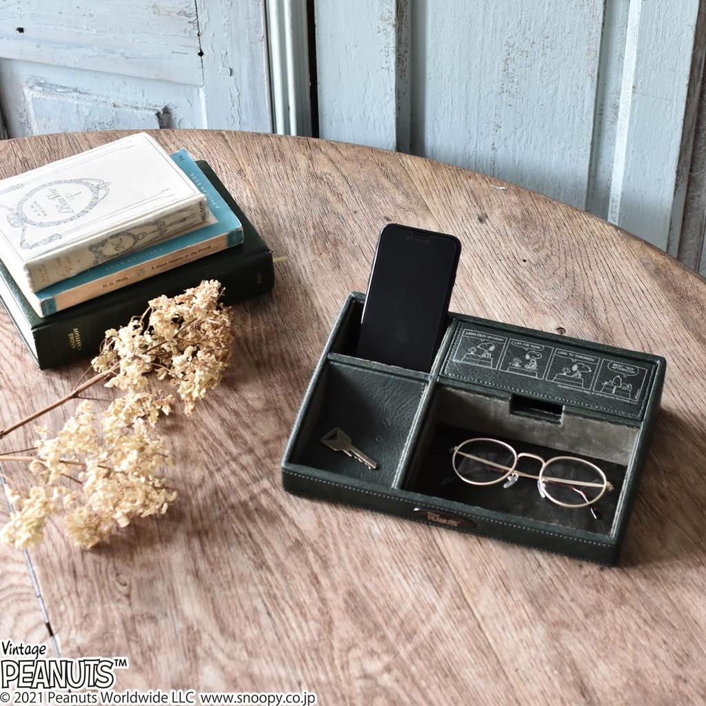 Chaya Sangyo Snoopy x x Дорожная сумка, Зеленый, 151-240540GR, "PEANUTS," Ш26.5 Г17.5 В5.5см