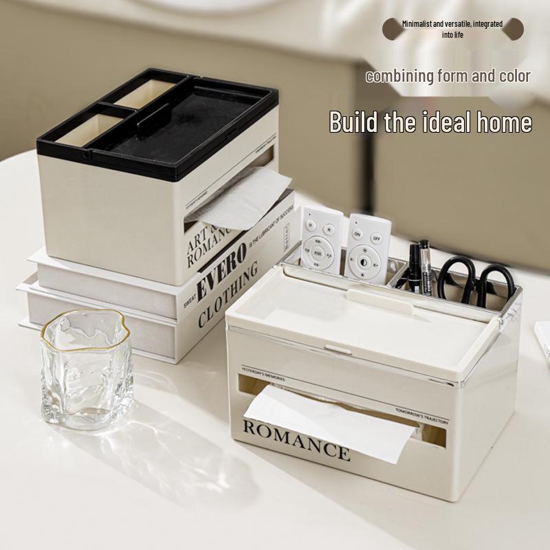 Роскошная многофункциональная коробка для салфеток для гостиной и кухни - Стильное решение для хранения
