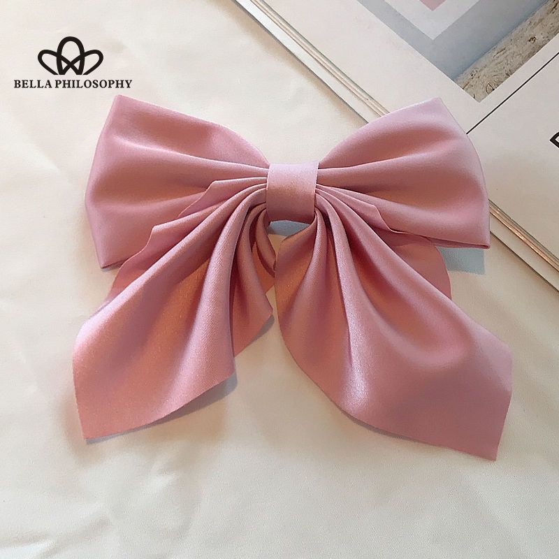 Japanese Style Women's Hair Accessories Bow Hairpin Elegant Simple Hair Accessories Cute Kawaii Girl Hairpin