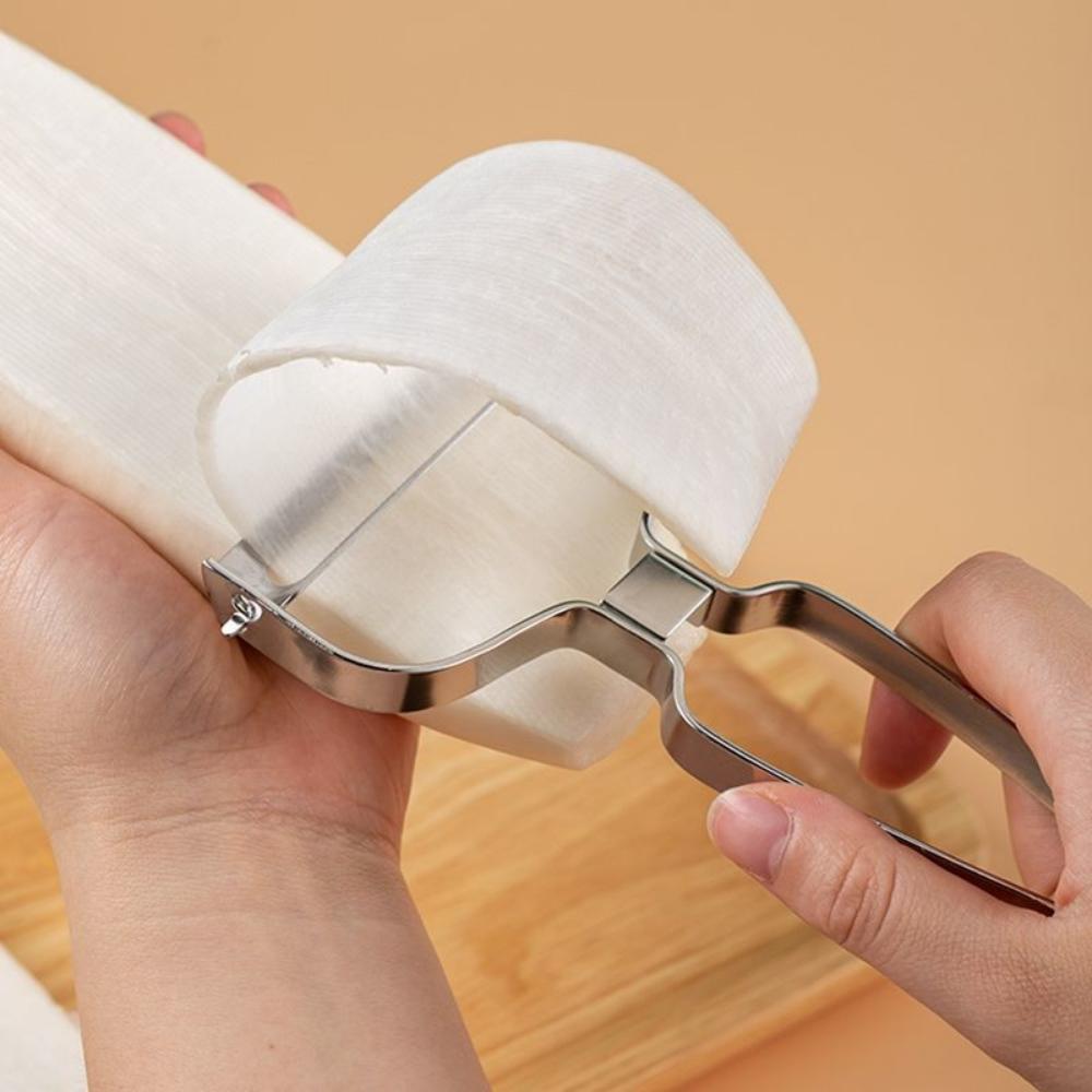 Нож из нержавеющей стали для нарезки редиса большими тонкими ломтиками Инструмент для чистки картофеля Овощерезка Кухонные принадлежности для приготовления пищи