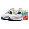 Nike Мужские кроссовки Air Max 90 Evolution Of Icons разноцветные жемчужно-серые спортивные-бирюзовые DA5562-001