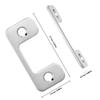 Reinforced Security Door Protector Solid Iron Construction Door Lock Plate  Home Security