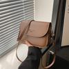 Niche Design Bag New Trendy and Fashionable Texture Saddle Bag Shoulder Bag Simple Casual Crossbody Women's Bag