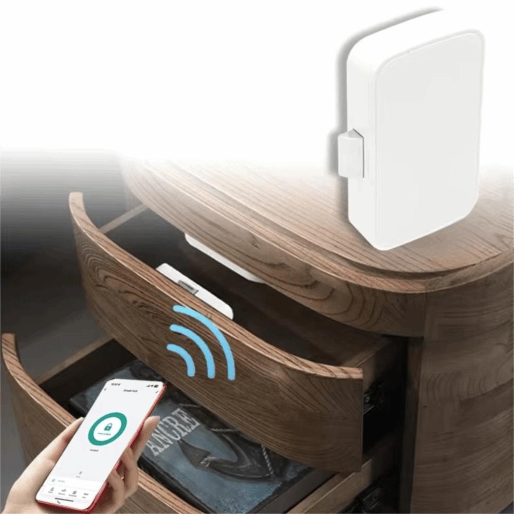 Bluetooth Невидимый Замок Противоугонный Умный Замок Полезный Умный Замок для Шкафа Мебель