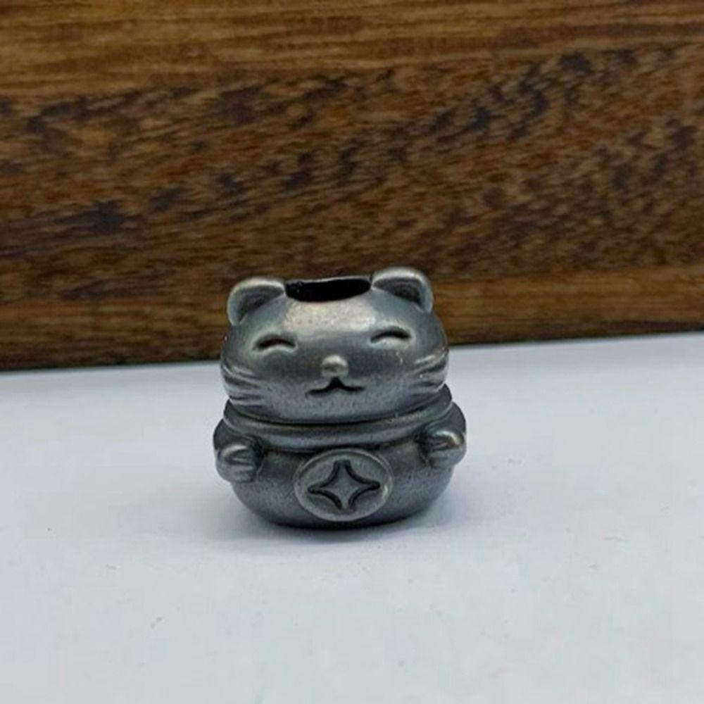 Ручная работа Lucky Cat Elephant Head Charms Браслет Шнурок Подвеска EDC Outdoor Tool