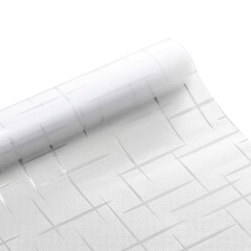 Оконная пленка Без клея Самоклеящаяся пленка Матовая статическая пленка Наклейки для ванной комнаты
