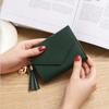Women Wallet Mini PU Leather Womens Small Wallets and Purses Short Female Coin Purse Credit Card Holder Fashion Coin Purse CLE