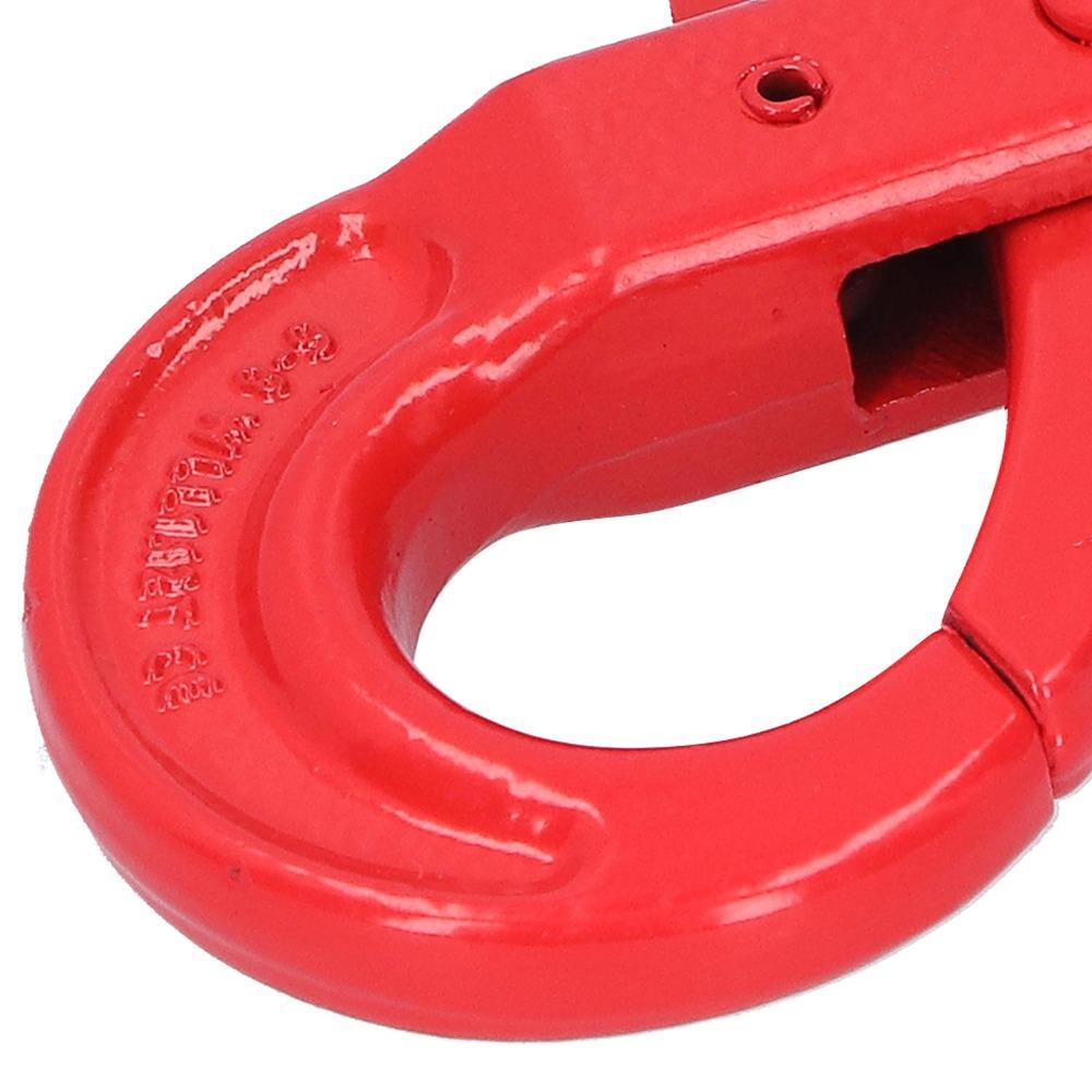 Eye-Type Self-Locking Lifting Hook With Latch Clevis Hook Safety Lock Slip Hook Transportation