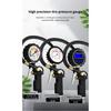 Tire Pressure Gauge 220psi Air Pressure Gauge Car Tire Pressure Monitor Tyre Inflator with Flexible Hose ForCar Truck Motorcycle