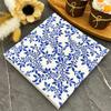 Disposable Party Napkin Double Layer 20 Pieces/Pack Blue and White Porcelain