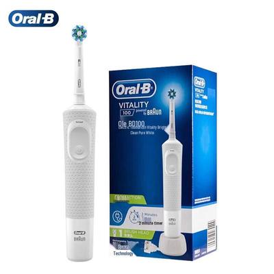 Перезаряжаемая электрическая зубная щетка Oral-B Vitality D100, штекер CN (адаптер в комплекте)