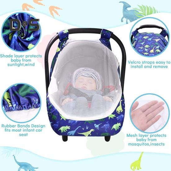 Чехол для детской корзины, сохраняющий тепло, защита от ветра на 360 градусов, чехол для детской корзины для колясок-переносок