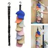 1/2Pcs Baseball Cap Storage Box, Eight Clips, Can Hold 16 Hats Hat Rack, Hat Storage Hook Rack