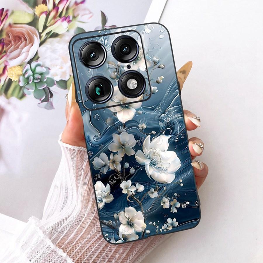 For Motorola Signature 6.8'' Case Cute Cat Cartoons Pattern Soft Silicone TPU Funda For MotoX70 Air Pro Signature Back Covers