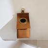 Leather Toilet Tissue Box easy installs Not Damage Wall Hanging Roll Case Paper Towel Holder for Kitchen Bathroom Use