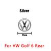 Hub Caps 1Pcs 135mm 110mm VW Golf 6 MK6 For Volkswagen Golf6 2009-2012 Car Rear Trunk Lid Front Grill Emblem Trunk Auto Badge Ac