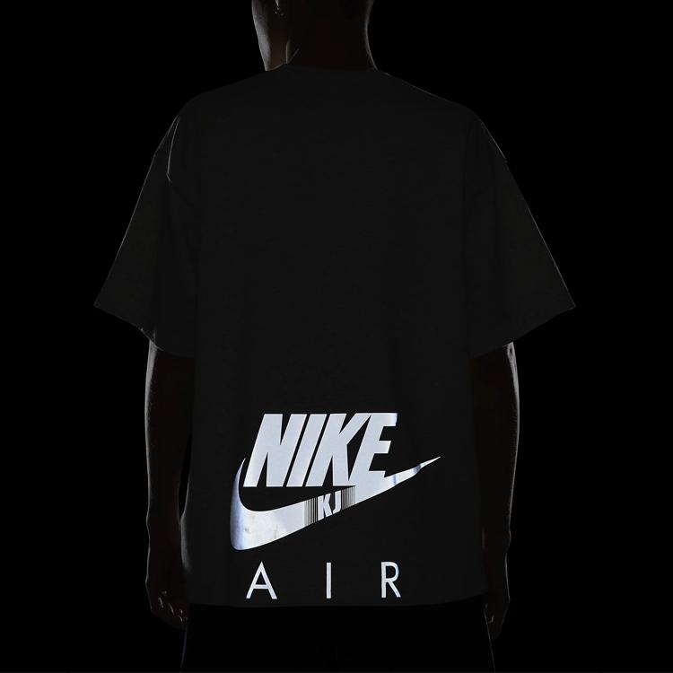 Nike Футболка унисекс с круглым вырезом и короткими рукавами X Kim Jones Air Logo Серая DC9987-050