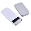 1Pc Mini Iron Box Slide Cover Storage Box Wedding Portable Tin Boxes Container