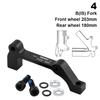 Multicolor Disc Brake Caliper Mount Adapter Bicycle Accessories  140mm 160mm 180mm 203mm
