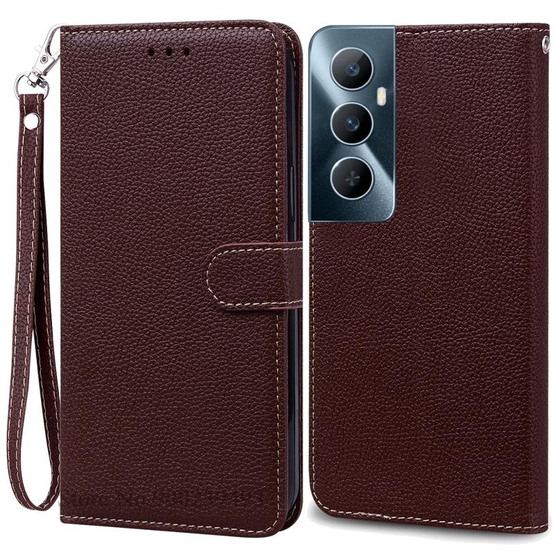 Для Realme C65 Чехол Кожаный Кошелек Книжка Чехол для Телефона Для Realme C65 4G Coque Fundas Для Oppo Realme C65 Чехол для Телефона