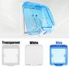 Transparent Safety Waterproof Splash Box Socket Protector Electric Plug Cover Sockets