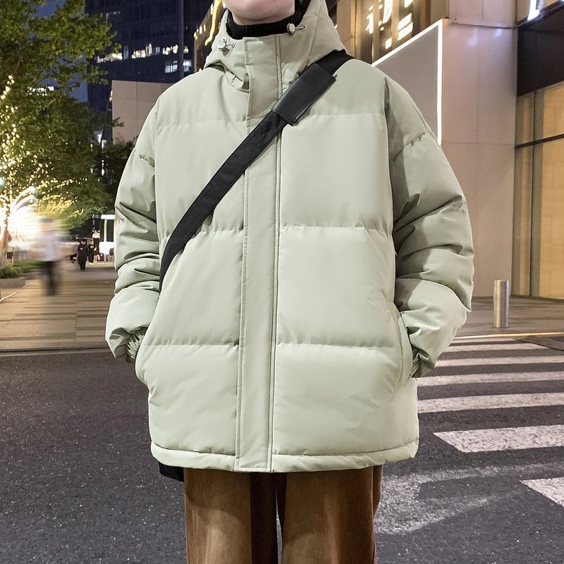 Мужские и женские утепленные куртки с капюшоном, утолщенные куртки-пуховики, парные куртки, мужские утолщенные теплые