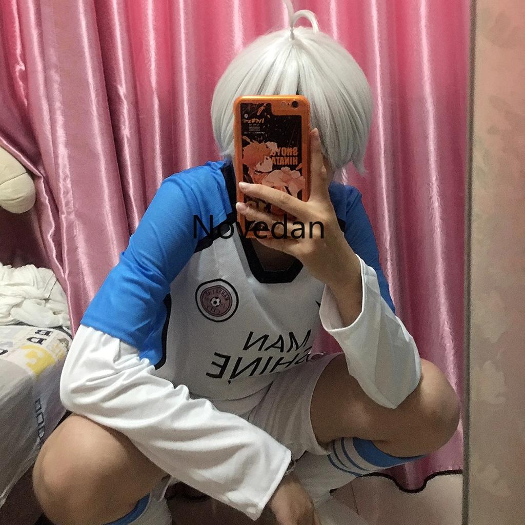 Аниме Косплей Костюм Blue Lock Несс Кайзер Исаги Наги Рео Итоши Саэ Сидо Рюусэй Косплей Джерси со Шортами Форменная Одежда