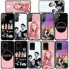 Чехол для iPhone 15 14 Xiaomi Redmi Note 13 12 11 Pro Max X 8 7 9 XR Samsung Galaxy S24 S23 A05 OPPO A15 Huawei Rose Jennie Black Pink Lisa Jisoo Case