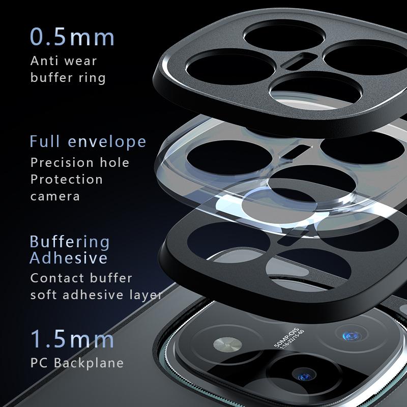 For Xiaomi Redmi Note 14 Pro Plus Case Cover Note 14 Pro Plus Capas Matte Frosted Transparent For Fundas Redmi Note 14 Pro Plus