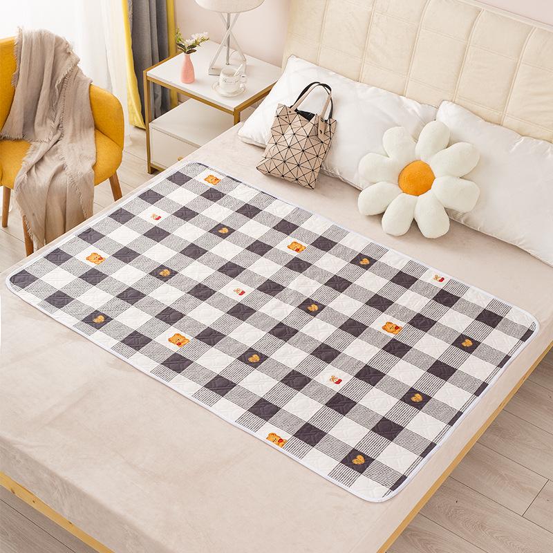 Menstrual Leak-Proof Pad Urine Mat Elder Incontinence Pad Bed Protector Adult Diaper Nappy Beding Sheet Cloth Breathable Waterproof Washable Mattress